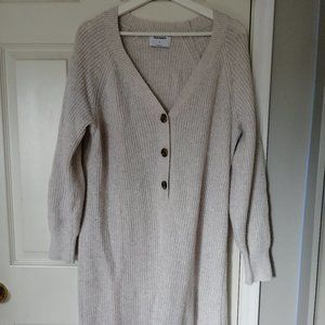 Old Navy long knit dress M